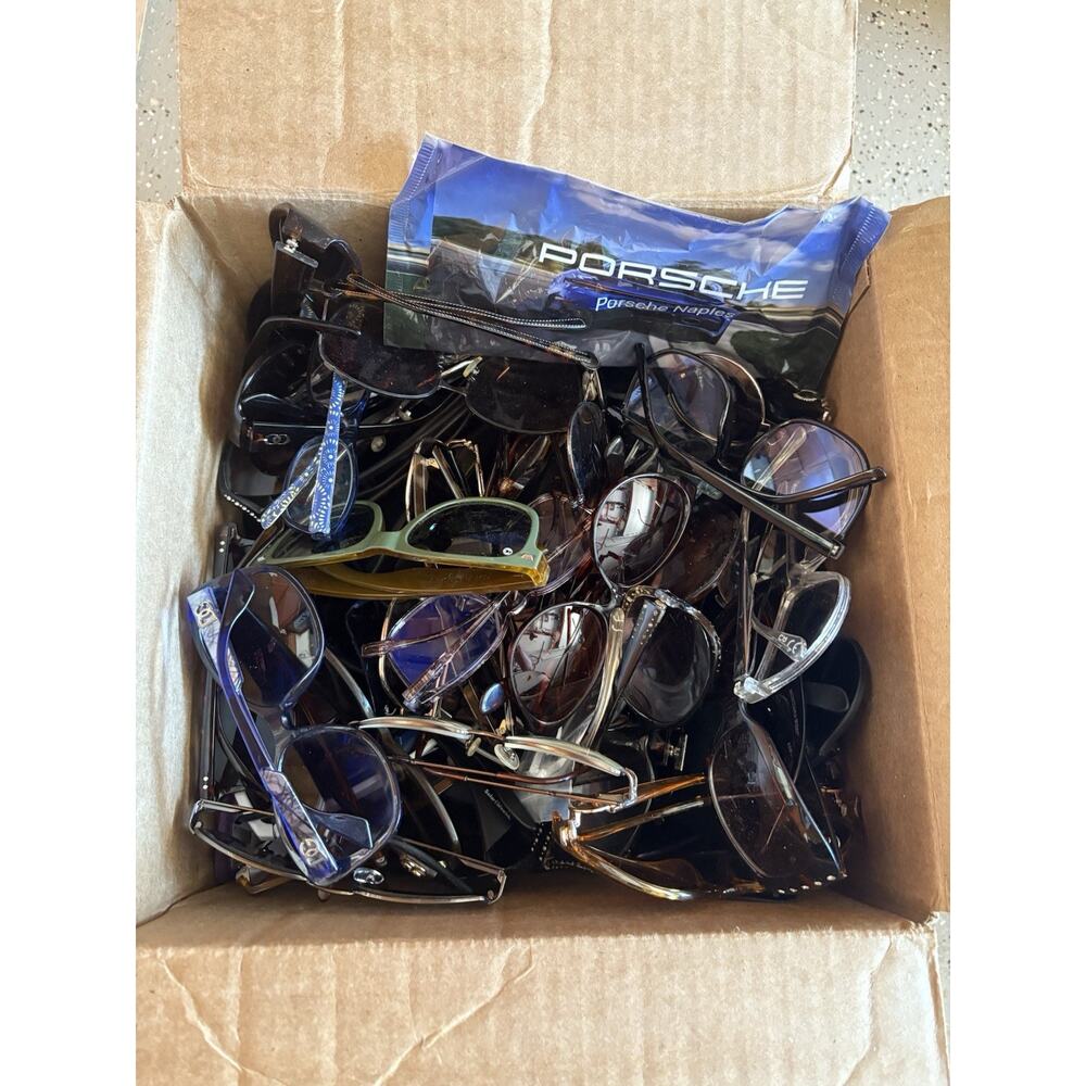 Sunglasses & Eyeglasses Mystery Box Mixed Brands Lot 7lb 13.89oz Bulk Resale